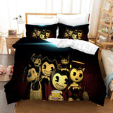 Load image into Gallery viewer, Bendy And The Ink Machine Cosplay Bedding Set Quilt Duvet Covers Sets