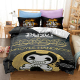 Load image into Gallery viewer, Bendy And The Ink Machine Kids Bedding Set Quilt Duvet Cover Bed Sets