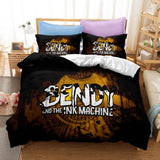 Load image into Gallery viewer, Bendy And The Ink Machine Kids Bedding Set Quilt Duvet Cover Bed Sets