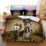 Load image into Gallery viewer, Bendy And The Ink Machine Kids Bedding Set Quilt Duvet Cover Bed Sets