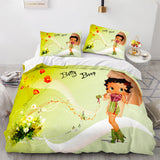 Load image into Gallery viewer, Betty Boop Cosplay Kids Bedding Set Quilt Duvet Covers