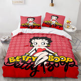 Load image into Gallery viewer, Betty Boop Cosplay Kids Bedding Set Quilt Duvet Covers