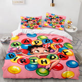 Load image into Gallery viewer, Betty Boop Cosplay Kids Bedding Set Quilt Duvet Covers