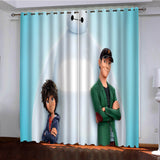 Load image into Gallery viewer, Big Hero 6 Curtains Pattern Blackout Window Drapes