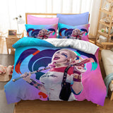 Load image into Gallery viewer, Birds of Prey Harley Quinn Cosplay Bedding Set Quilt Duvet Cover Sets