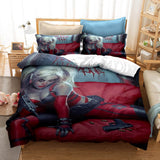 Load image into Gallery viewer, Birds of Prey Harley Quinn Cosplay Bedding Set Quilt Duvet Cover Sets