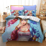 Load image into Gallery viewer, Birds of Prey Harley Quinn Cosplay Bedding Set Quilt Duvet Cover Sets