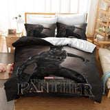 Load image into Gallery viewer, Black Panther Bedding Set Quilt Duvet Cover Bed Sets