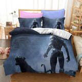 Load image into Gallery viewer, Black Panther Cosplay Bedding Set Quilt Duvet Covers