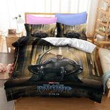 Load image into Gallery viewer, Black Panther Bedding Set Quilt Duvet Cover Bed Sets