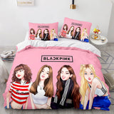 Charger l&#39;image dans la visionneuse de la galerie, Blackpink Team Cosplay UK Parure de lit Ensembles de housse de couette Parures de lit