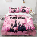 Charger l&#39;image dans la visionneuse de la galerie, Blackpink Team Cosplay UK Parure de lit Ensembles de housse de couette Parures de lit