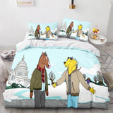 Load image into Gallery viewer, BoJack Horseman Bedding Set Quilt Duvet Cover Bedding Sets