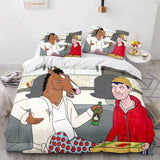 Load image into Gallery viewer, BoJack Horseman Bedding Set Quilt Duvet Cover Bedding Sets