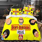 Load image into Gallery viewer, Bob&#39;s Burgers The Movie Bedding Set Quilt Duvet