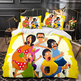 Load image into Gallery viewer, Bob&#39;s Burgers The Movie Bedding Set Quilt Duvet