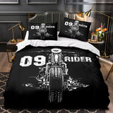 Load image into Gallery viewer, Caferacer Motorcycle Bedding Set Quilt Cover Without Filler