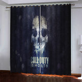 Load image into Gallery viewer, Call of Duty Pattern Curtains Blackout Window Drapes