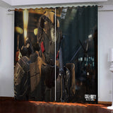 Load image into Gallery viewer, Call of Duty Pattern Curtains Blackout Window Drapes