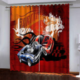 Load image into Gallery viewer, Car Model Hot Wheels Curtains Blackout Window Drapes