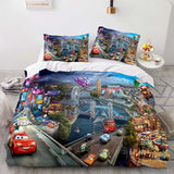 Load image into Gallery viewer, Cars Pattern Bedding Set Quilt Cover Without Filler