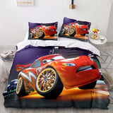 Load image into Gallery viewer, Cars Pattern Bedding Set Quilt Cover Without Filler