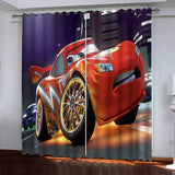 Load image into Gallery viewer, Cars Pattern Curtains Pattern Blackout Window Drapes