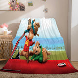 Load image into Gallery viewer, Alvin and the Chipmunks Flannel Fleece Blanket