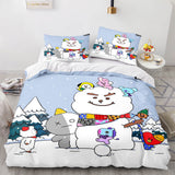 Load image into Gallery viewer, Cartoon BT21 BTS Butter Bedding Set Quilt Duvet Cover Bedding Sets