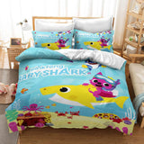 Load image into Gallery viewer, Baby Shark Kids Bedding Set  Duvet Cover Bed Sets