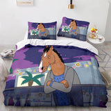 Load image into Gallery viewer, Cartoon BoJack Horseman Bedding Set Quilt Duvet Cover Bedding Sets