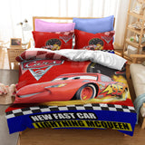 Load image into Gallery viewer, Cartoon Cars Cosplay Bedding Set Quilt Duvet Cover