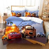 Load image into Gallery viewer, Cartoon Cars Cosplay Bedding Set Quilt Duvet Cover