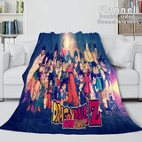 Load image into Gallery viewer, Cartoon Dragon Ball Flannel Fleece Blanket Throw Cosplay Blankets