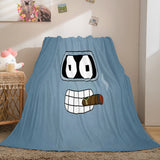 Load image into Gallery viewer, Cartoon Futurama Cosplay Flannel Fleece Blanket Throw Bedding Blanket