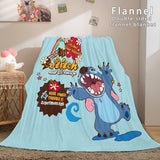 Charger l&#39;image dans la visionneuse de la galerie, Couverture de dessin animé Lilo et Stitch couverture en polaire de flanelle couvertures de couette