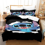 Load image into Gallery viewer, Cartoon Lilo and Stitch Cosplay Bedding Set Duvet Covers Bed Sets