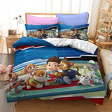 Load image into Gallery viewer, Cartoon PAW Patrol Cosplay Bedding Set Quilt Duvet Covers Bed Sets