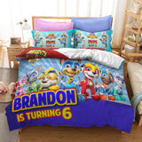 Load image into Gallery viewer, Cartoon PAW Patrol Cosplay Bedding Set Quilt Duvet Covers Bed Sets