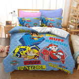 Load image into Gallery viewer, Cartoon PAW Patrol Cosplay Kids Bedding Set Quilt Duvet Cover Bed Sets