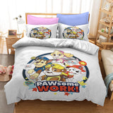 Load image into Gallery viewer, Cartoon PAW Patrol Cosplay Kids Bedding Set Quilt Duvet Cover Bed Sets