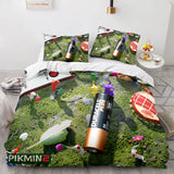 Load image into Gallery viewer, Cartoon Pikmin Cosplay Bedding Set Quilt Duvet Covers