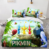 Load image into Gallery viewer, Cartoon Pikmin Cosplay Bedding Set Quilt Duvet Covers