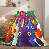 Load image into Gallery viewer, Pikmin Soft Flannel Fleece Blanket