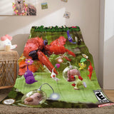 Load image into Gallery viewer, Pikmin Soft Flannel Fleece Blanket