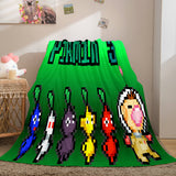 Load image into Gallery viewer, Cartoon Pikmin Cosplay Soft Flannel Fleece Blanket Throw Quilt Blanket