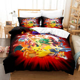 Load image into Gallery viewer, Pokemon Pikachu UK Bedding Set Duvet Cover Bed Sets