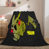 Load image into Gallery viewer, Cartoon Pokemon Pikachu Flannel Fleece Blanket Throw Cosplay Blankets