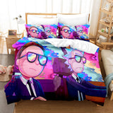 Load image into Gallery viewer, Cartoon Rick And Morty Cosplay Bedding Quilt Duvet Cover Bed Sets