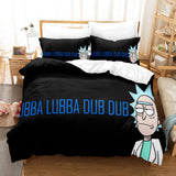 Load image into Gallery viewer, Cartoon Rick And Morty Cosplay Bedding Quilt Duvet Cover Bed Sets